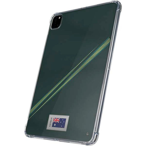 Australia Soccer Flag iPad Pro 11in (2024) Clear Case